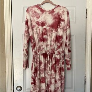 Tie-Dye Long Sleeve Jumper